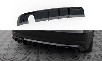 Maxton - REAR VALANCE AUDI A3 SPORTBACK 8V FACELIFT (VERSION WITH ONE EXHAUST TIP ON SINGLE SIDE)