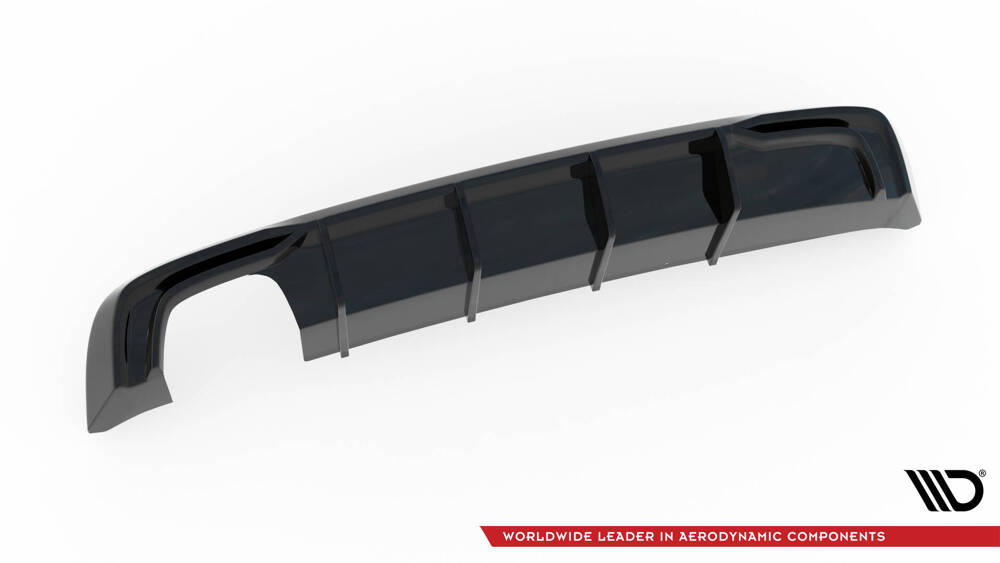 Maxton - REAR VALANCE AUDI A3 SPORTBACK 8V FACELIFT (VERSION WITH DOUBLE EXHAUST TIP) - 4