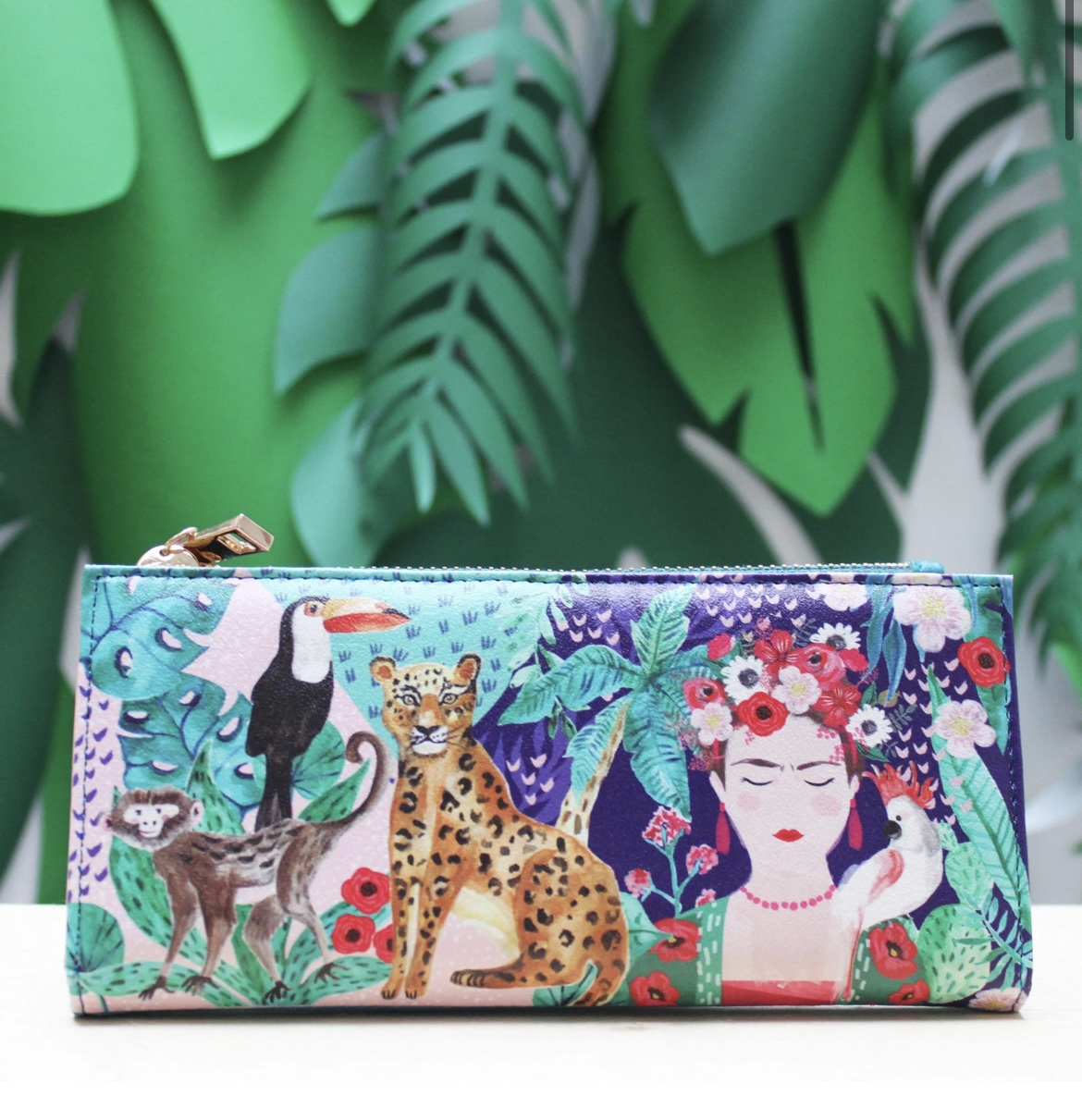 Frida Kahlo Tropical Wallet 