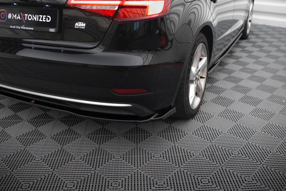 Maxton - REAR SIDE SPLITTERS AUDI A3 SPORTBACK 8V FACELIFT - 3