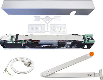 Dörrautomatik ED 250LE komplett silver