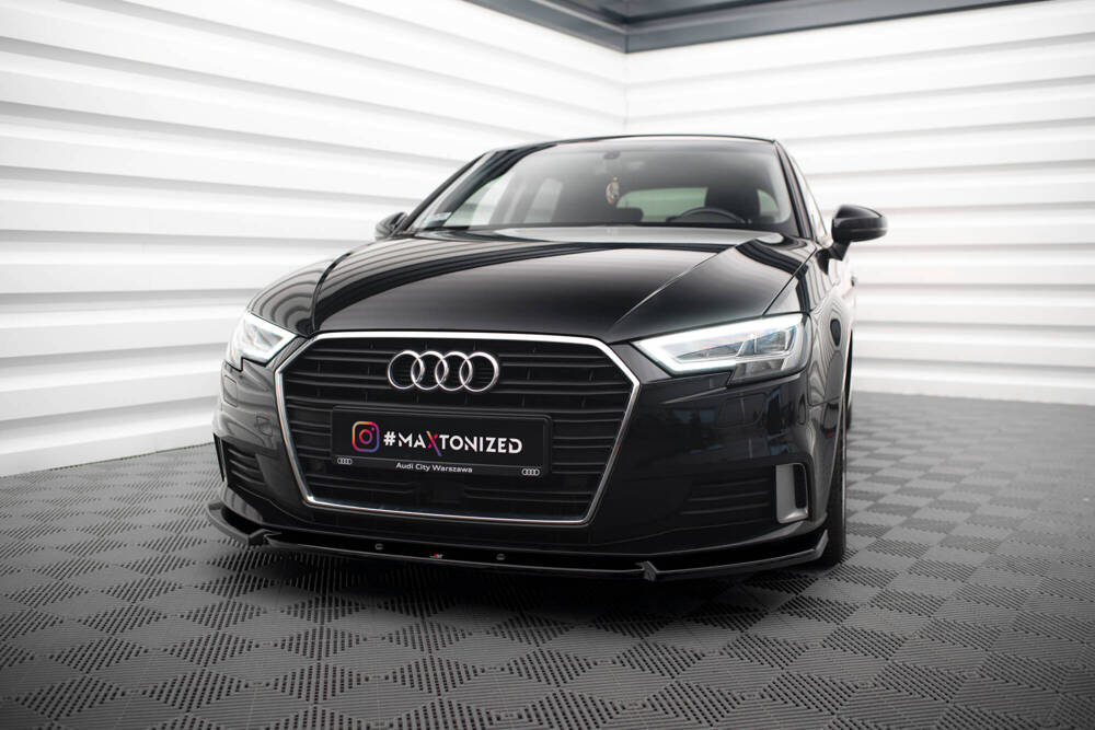 Maxton - FRONT SPLITTER V.1 AUDI A3 SPORTBACK 8V FACELIFT - 4