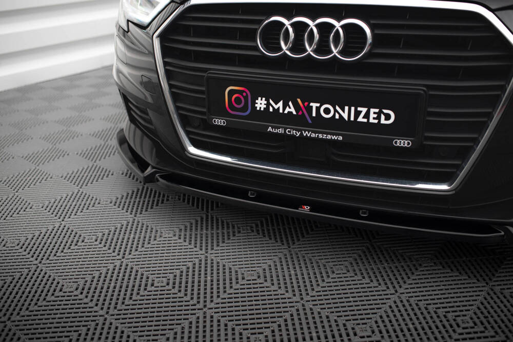 Maxton - FRONT SPLITTER V.1 AUDI A3 SPORTBACK 8V FACELIFT - 3