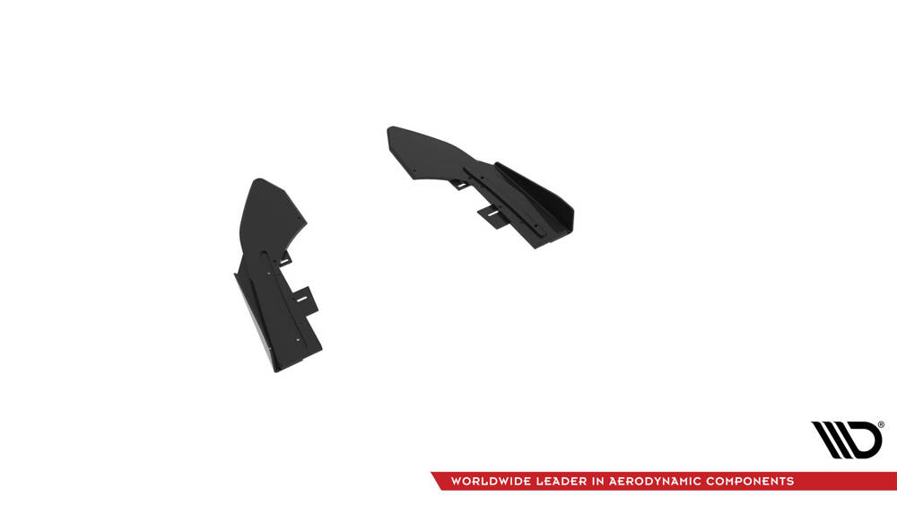 Maxton - STREET PRO REAR SIDE SPLITTERS + FLAPS AUDI RS3 SEDAN 8V FACELIFT - 6