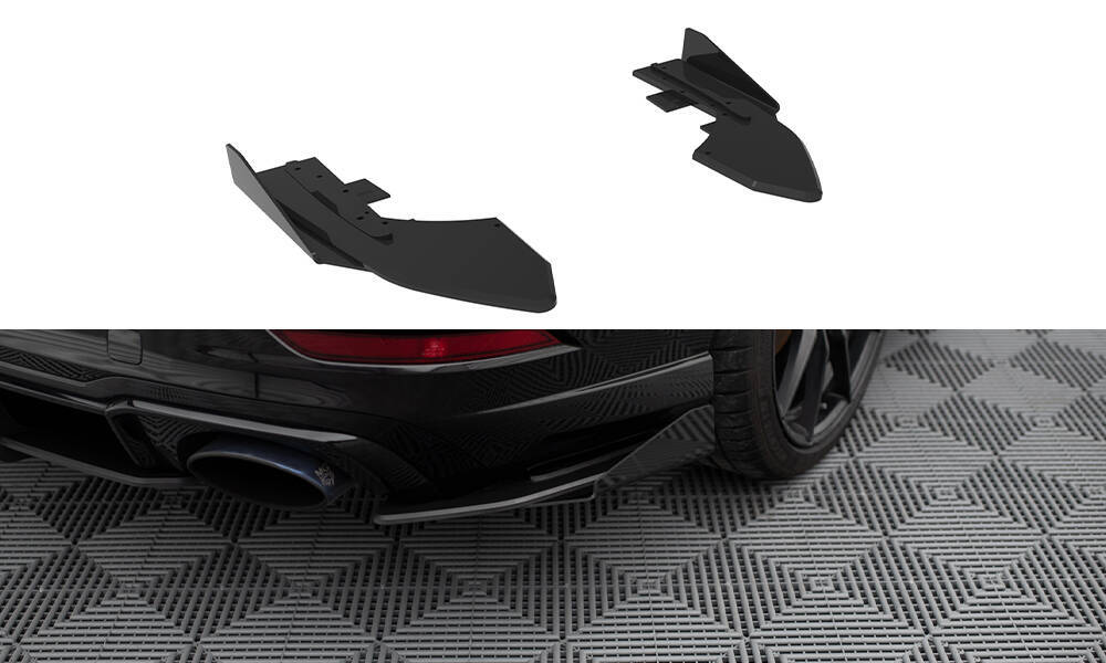 Maxton - STREET PRO REAR SIDE SPLITTERS + FLAPS AUDI RS3 SEDAN 8V FACELIFT