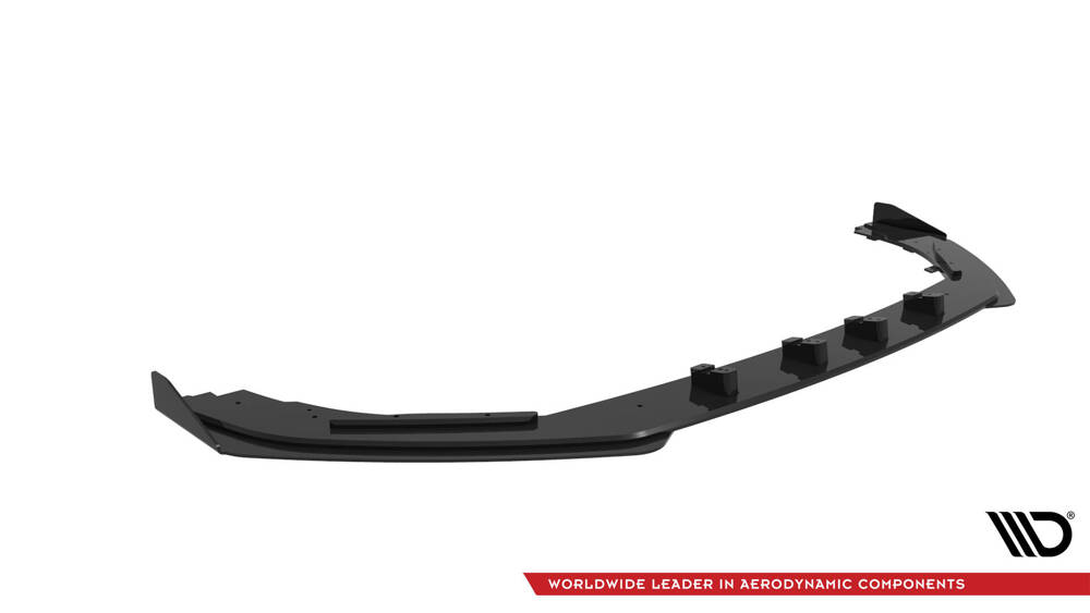 Maxton - STREET PRO FRONT SPLITTER V.1 + FLAPS AUDI RS3 SEDAN 8V FACELIFT - 7