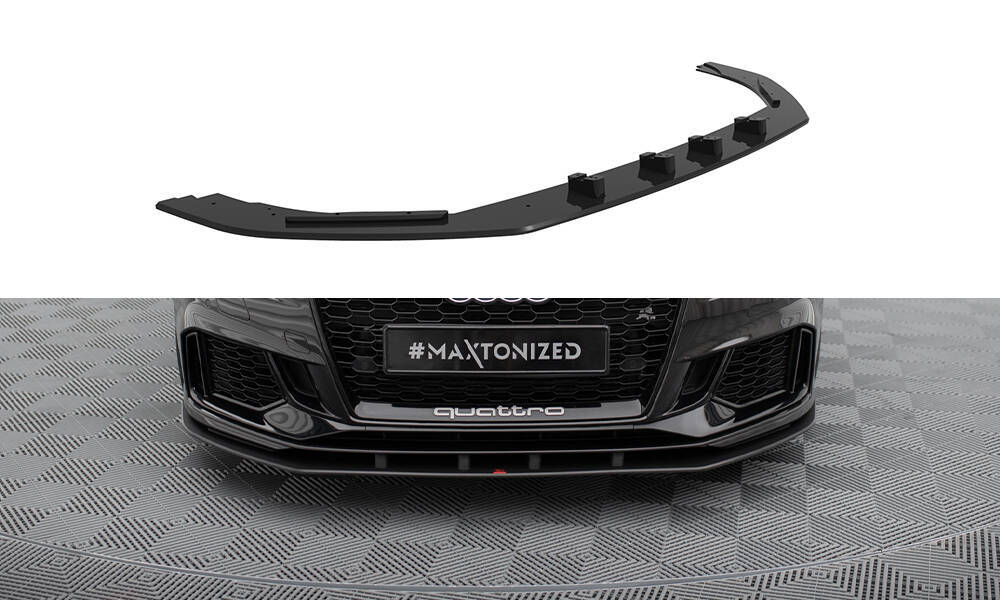 Maxton - STREET PRO FRONT SPLITTER AUDI RS3 SEDAN 8V FACELIFT