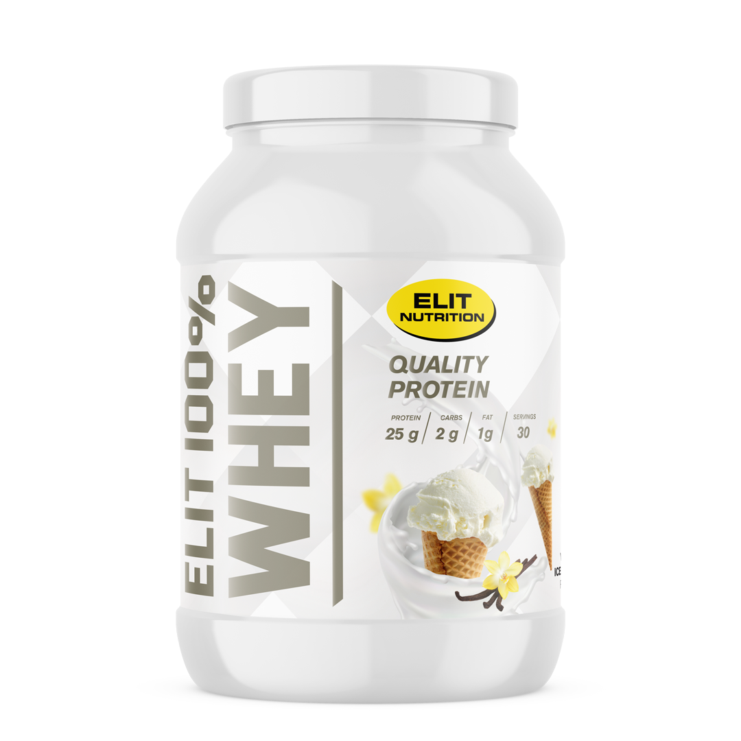 ELIT 100% Whey Protein - Vaniljglass