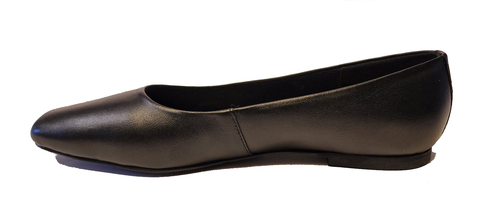 Park West ballerina i skinn Svart - 2