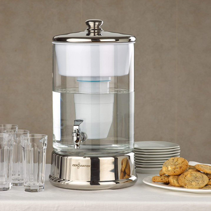 ZeroWater glaskanna med tapp 9 liter - fraktfri  - 8