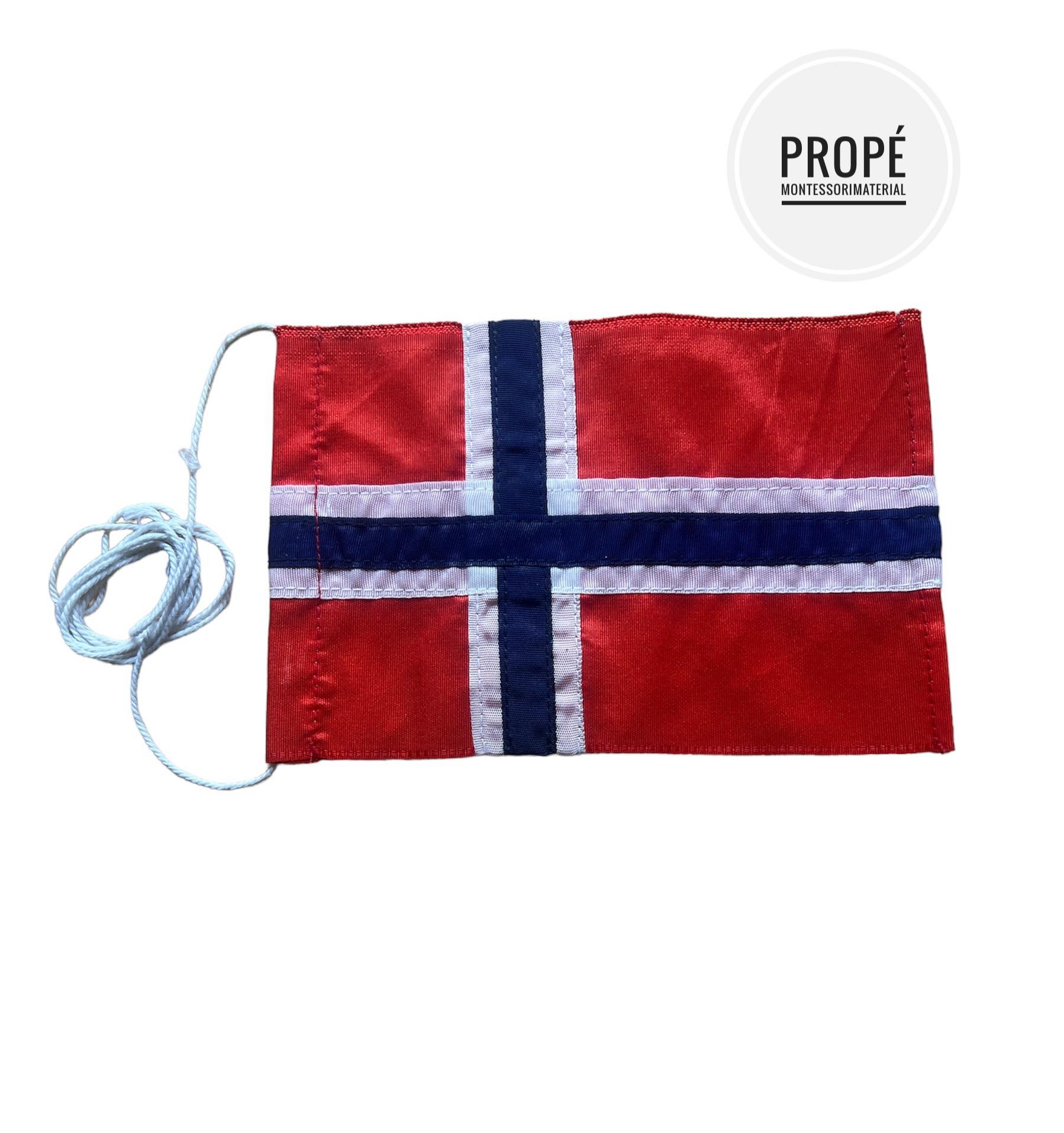 Norsk bordsflagga i tyg - FYND 