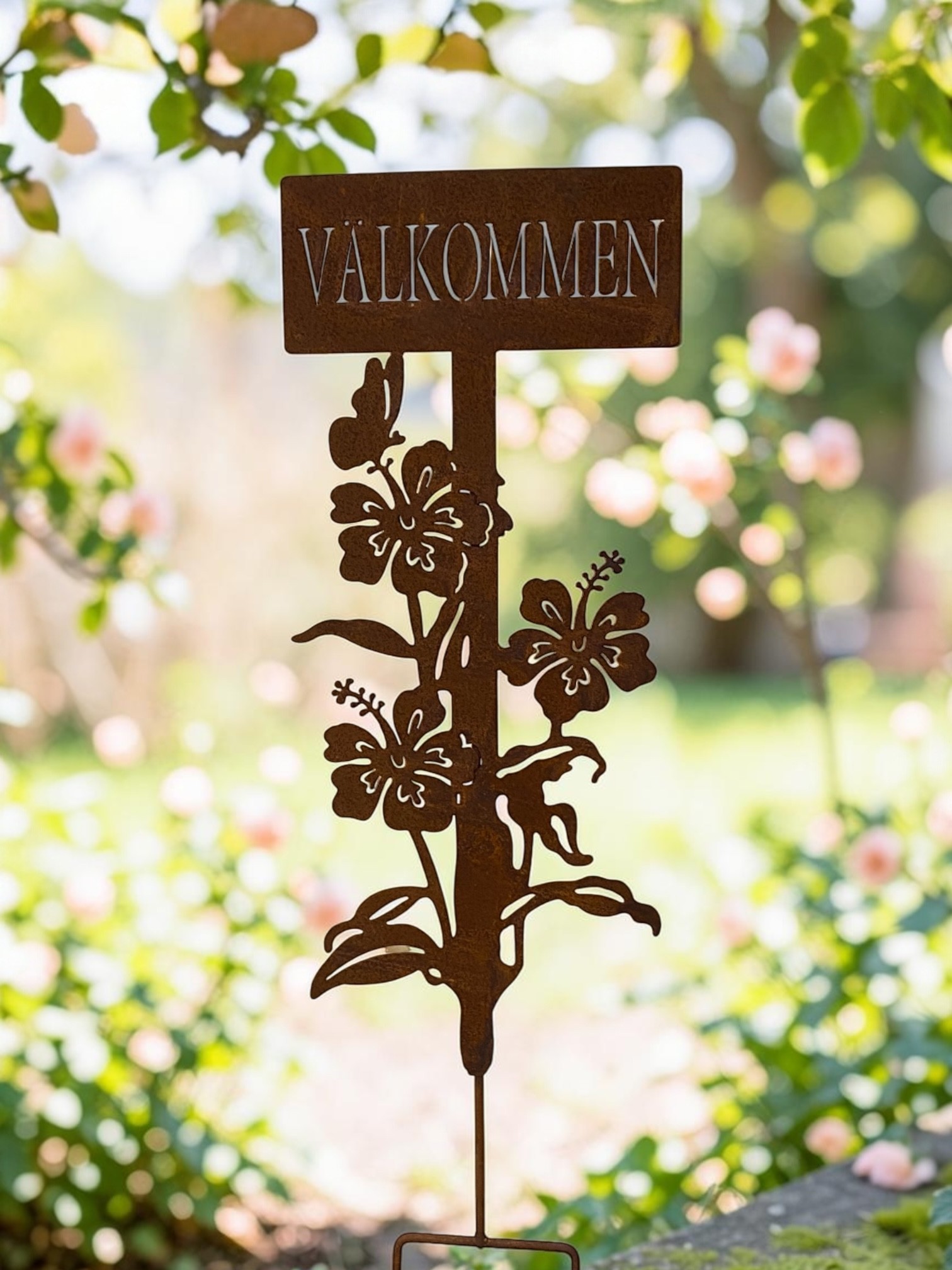 Välkommen Hibiskus på pinnar/8 ST PER FÖRP - 2