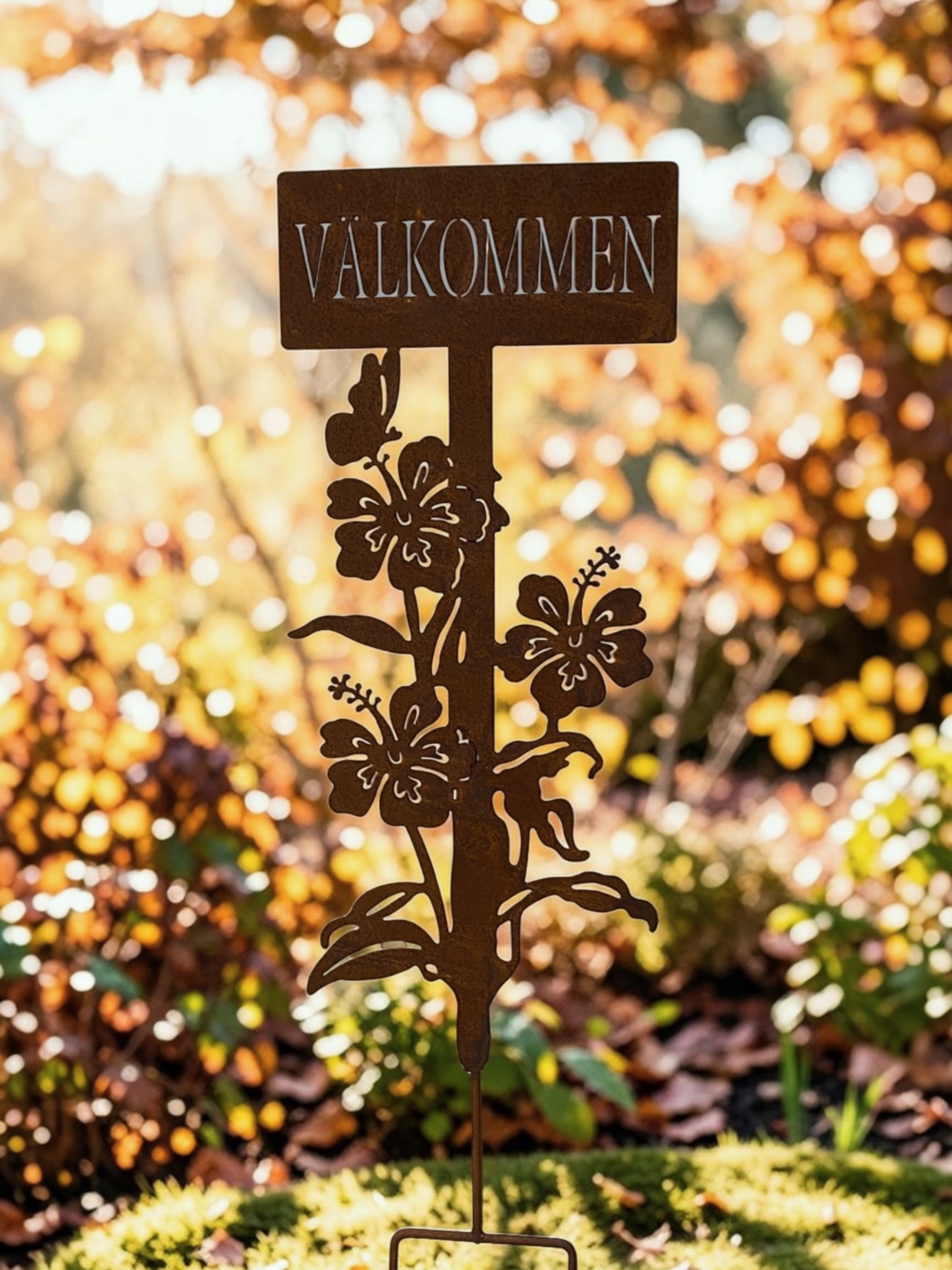 Välkommen Hibiskus på pinnar/8 ST PER FÖRP