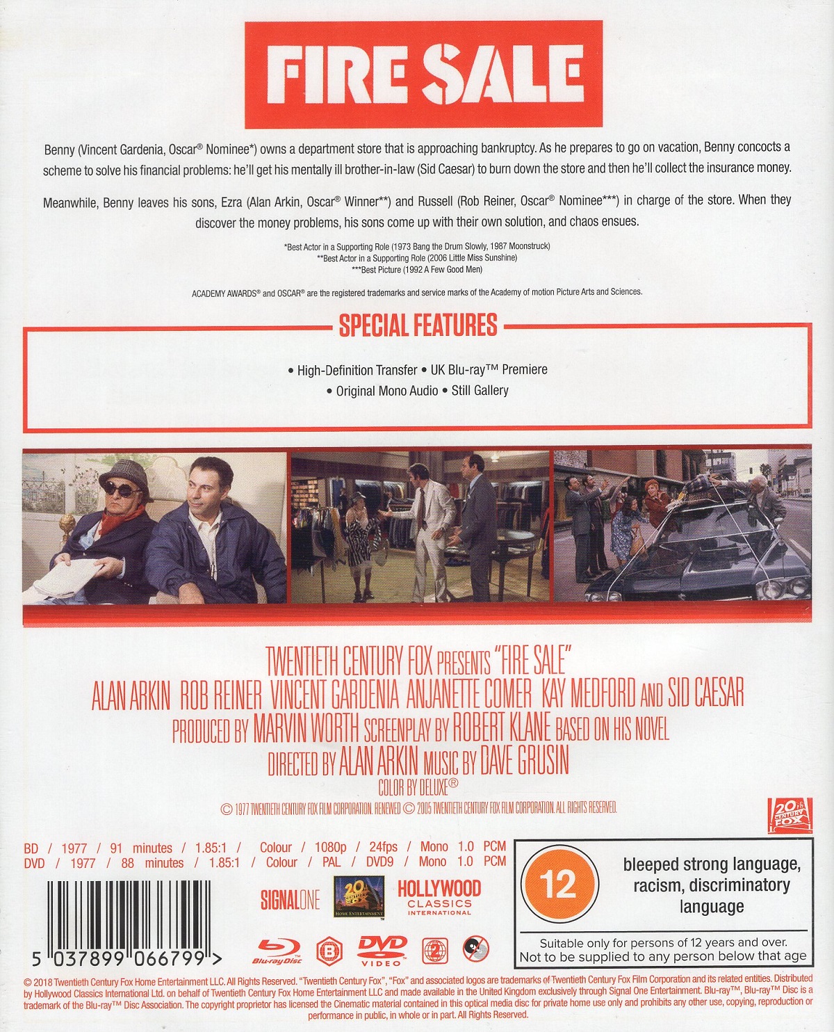 Fire Sale (ej svensk text) (Blu-ray + DVD) - 2