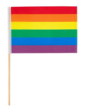 Handflagga - Pride 6-pack
