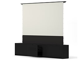 M Projection Laser TV Cabinet 118" Black