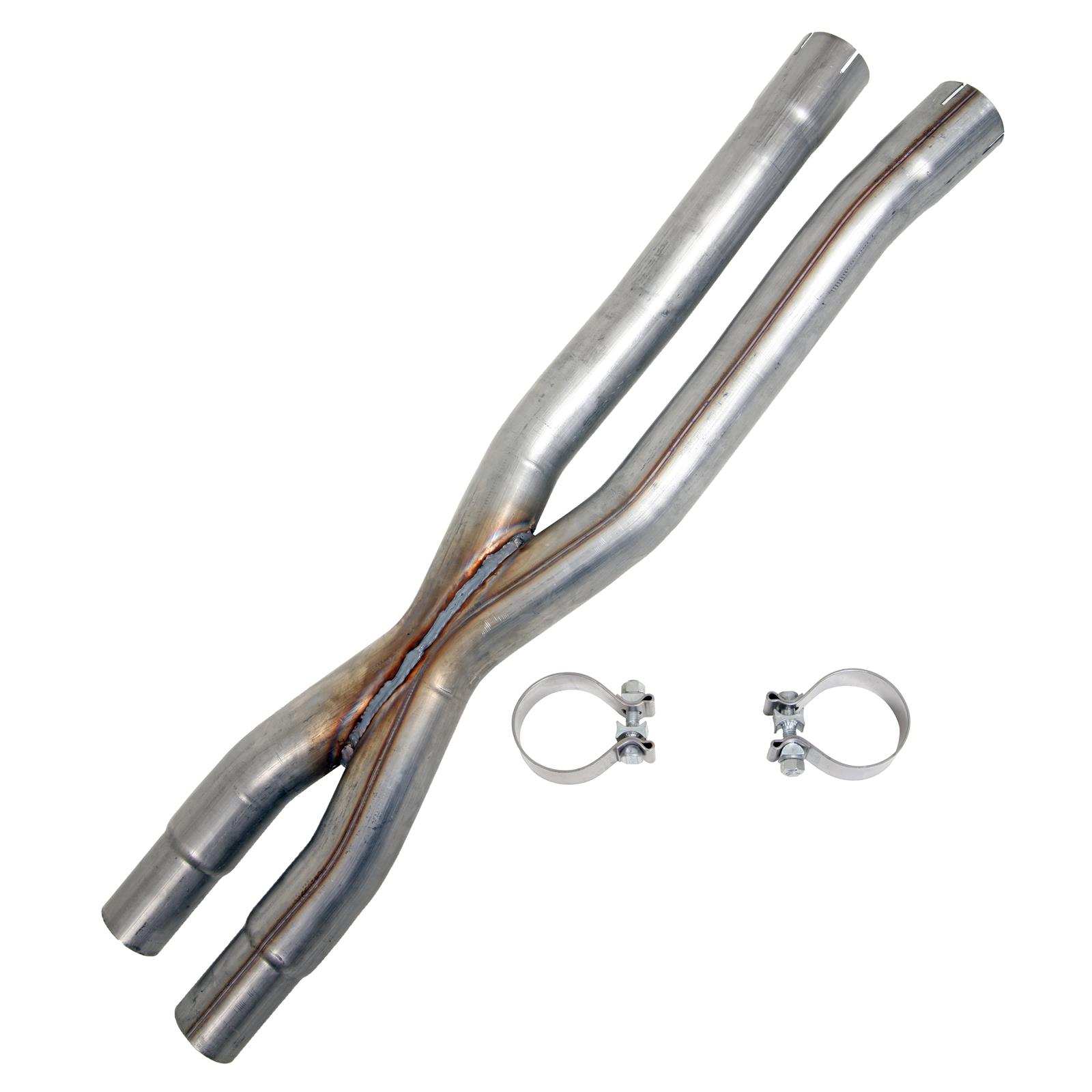 Ford Mustang GT X-pipe, Resonator Delete - C-Parts Sweden AB