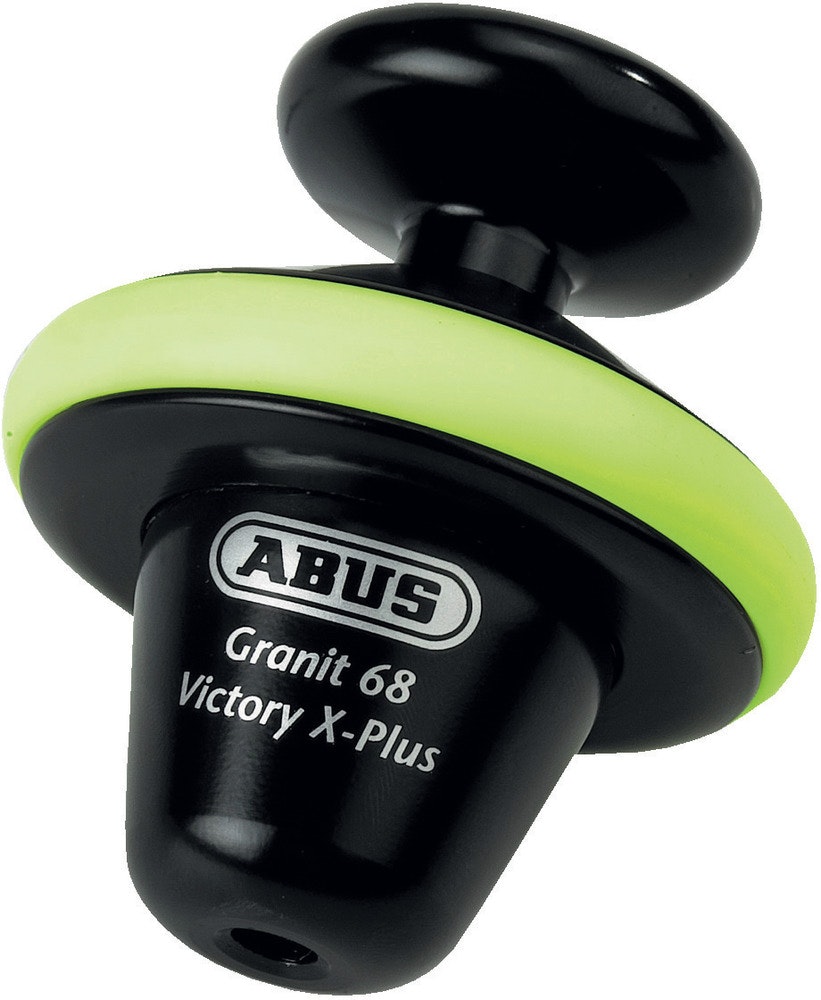 Abus MC Lås 68 Victory X-plus Hel Sv/Gul