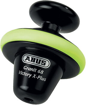 Abus MC Lås 68 Victory X-plus Hel Sv/Gul