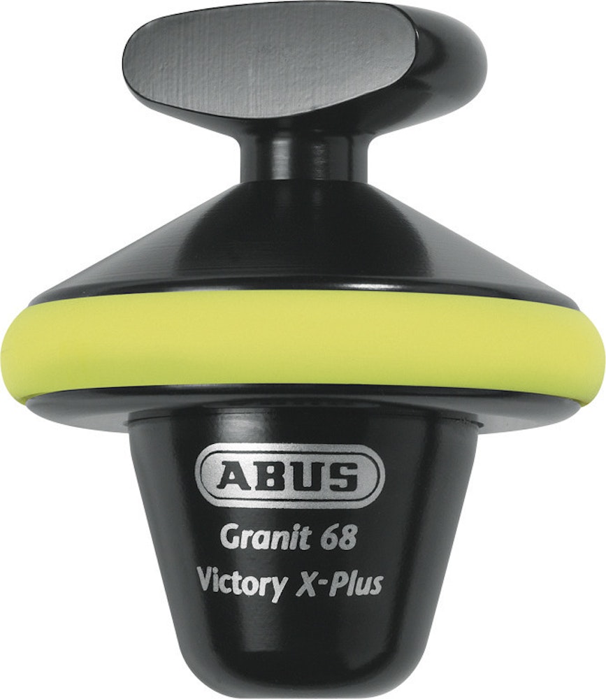Abus MC Lås 68 Victory X-plus Halv Sv/gul