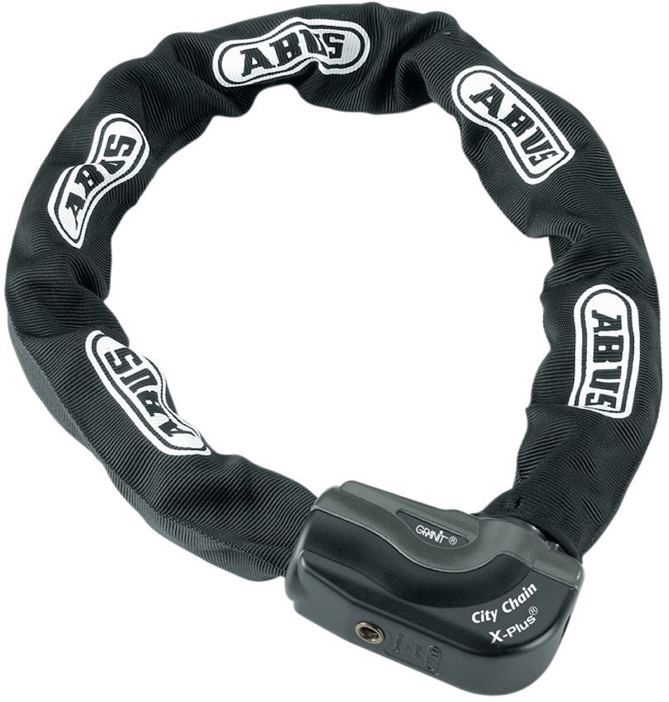 Abus Mopedlås City Chain 1060/110 Svart