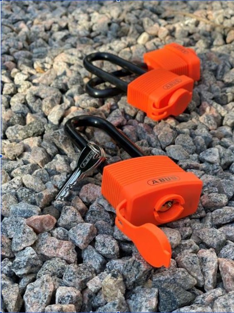 Abus Hänglås 70IB släpvagns-kit LL 3-pack - 2