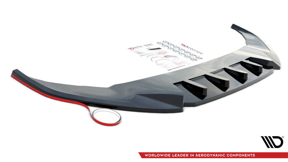 Maxton - FRONT SPLITTER V.2 AUDI S3 / A3 S-LINE SPORTBACK / HATCHBACK 8V - 7