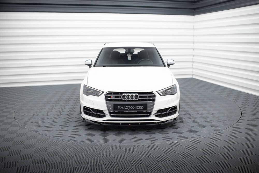 Maxton - FRONT SPLITTER V.2 AUDI S3 / A3 S-LINE SPORTBACK / HATCHBACK 8V - 3