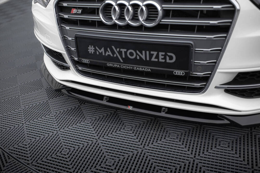 Maxton - FRONT SPLITTER V.2 AUDI S3 / A3 S-LINE SPORTBACK / HATCHBACK 8V - 2