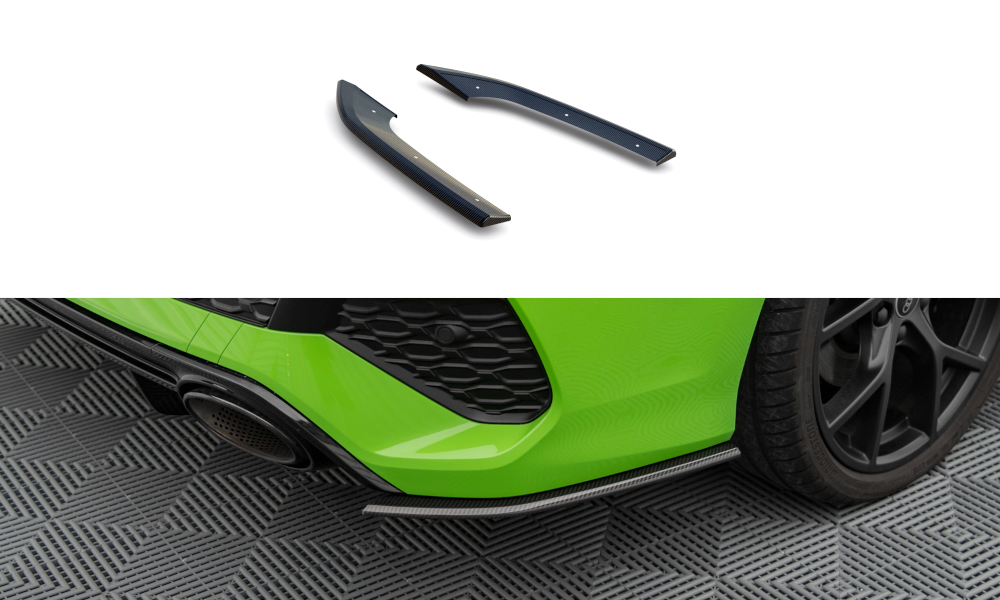 Maxton - CARBON FIBER REAR SIDE SPLITTERS AUDI RS3 SEDAN 8Y