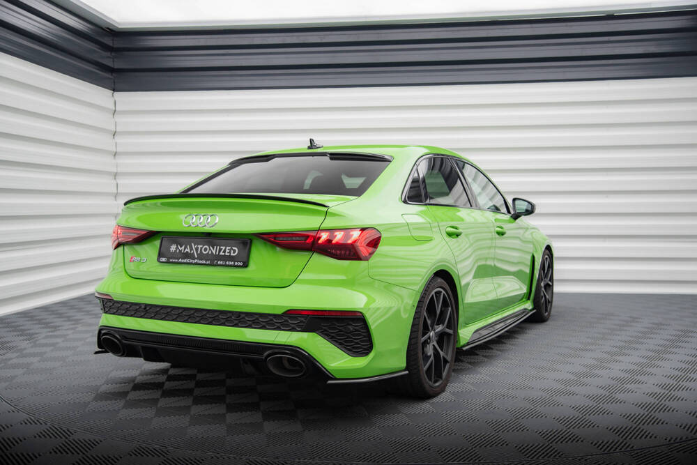Maxton - CARBON FIBER REAR SIDE SPLITTERS AUDI RS3 SEDAN 8Y - 2