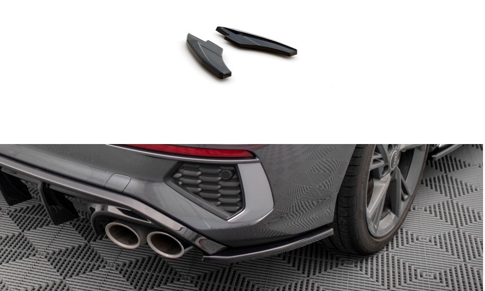 Maxton - REAR SIDE SPLITTERS V.2 AUDI S3 SEDAN 8Y