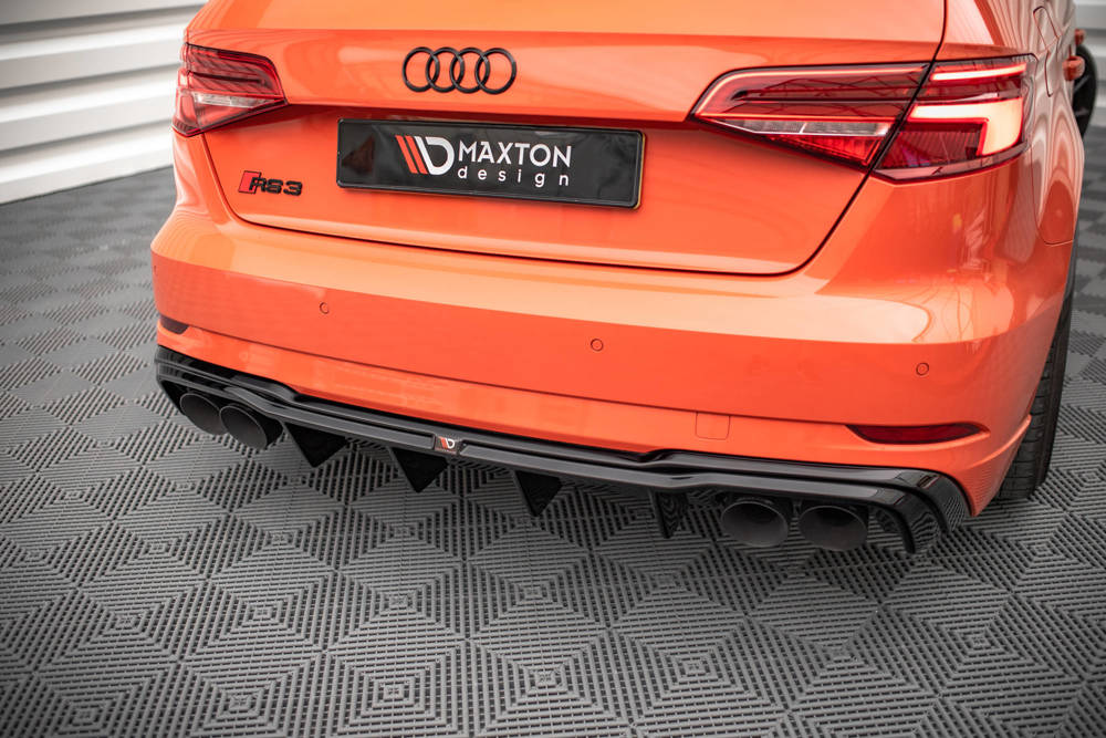 Maxton - REAR VALANCE + MILLTEK SPORT EXHAUST AUDI RS3 SPORTBACK AVGASSYSTEM 8V FACELIFT - 6
