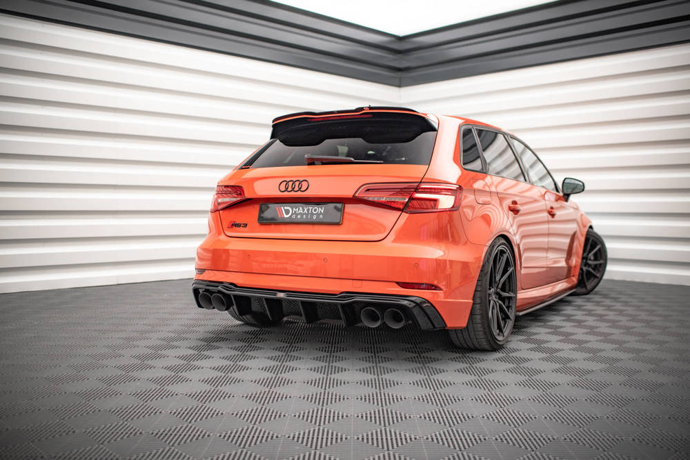 Maxton - REAR VALANCE + MILLTEK SPORT EXHAUST AUDI RS3 SPORTBACK AVGASSYSTEM 8V FACELIFT - 5