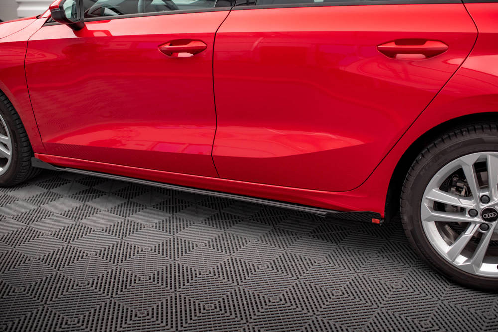 Maxton - STREET PRO SIDE SKIRTS DIFFUSERS + FLAPS AUDI A3 8Y - 3