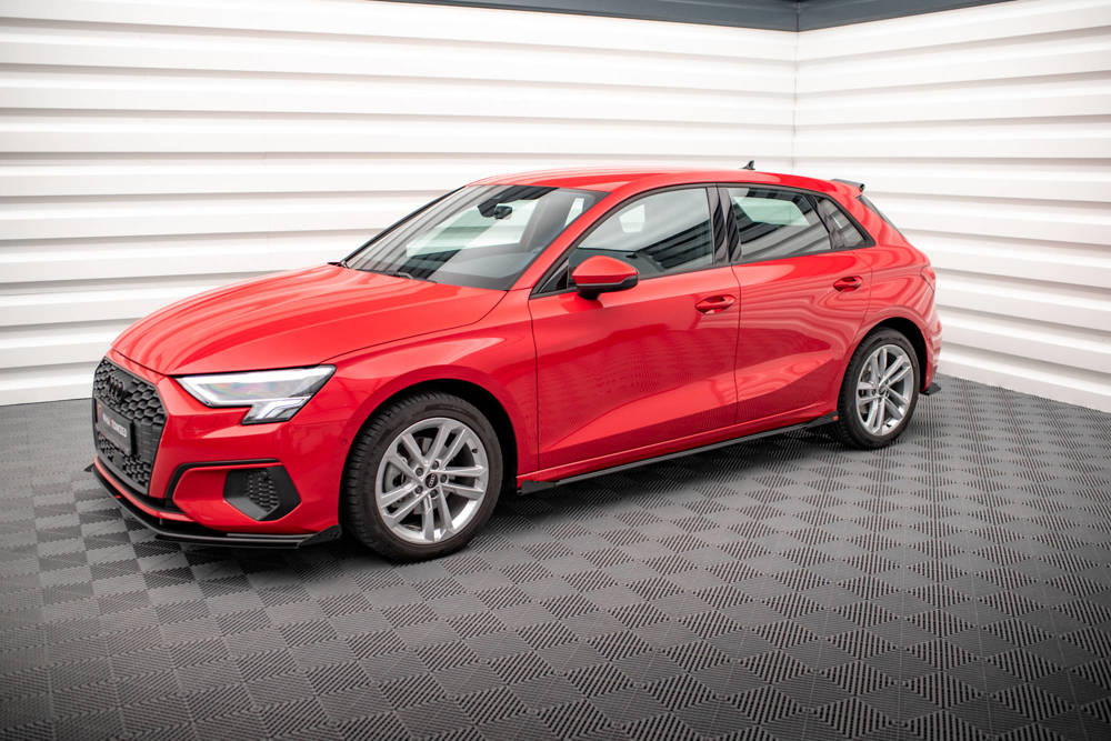 Maxton - STREET PRO SIDE SKIRTS DIFFUSERS + FLAPS AUDI A3 8Y - 4