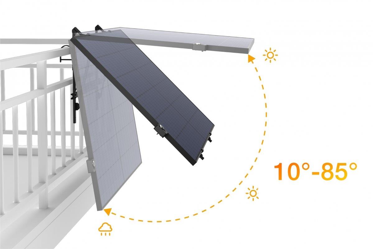 EcoFlow Single Axis Solar Tracker - 2