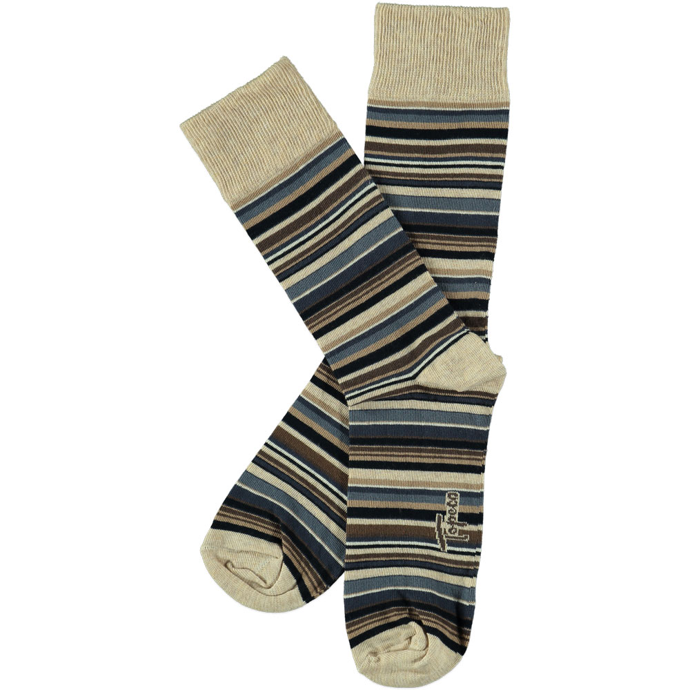 Herrstrumpor  Multistripe 6