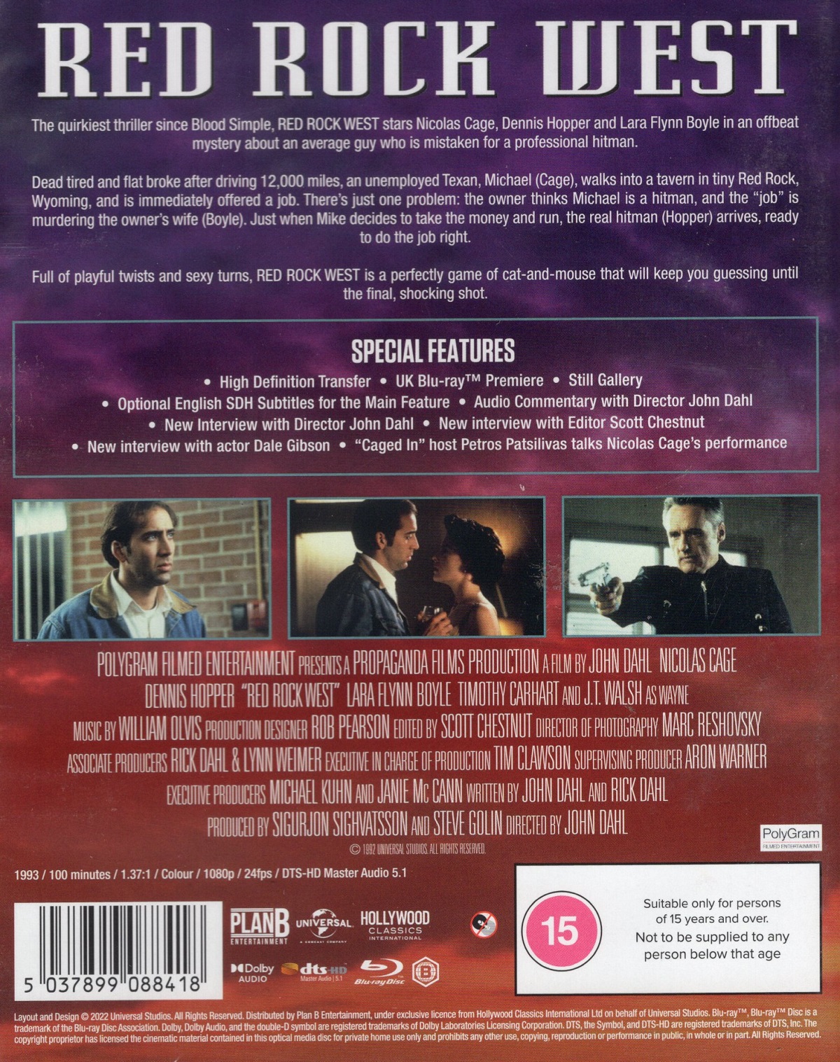 Red Rock West (ej svensk text) (Blu-ray) - 2