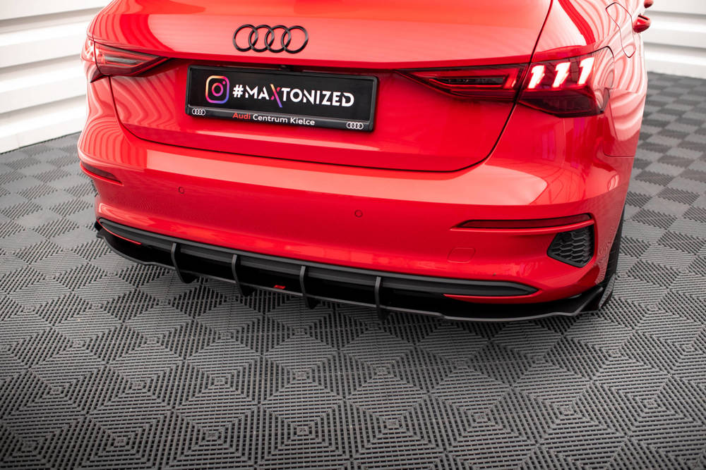 Maxton - STREET PRO REAR VALANCE + FLAPS AUDI A3 SPORTBACK 8Y - 3
