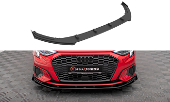 Maxton - STREET PRO FRONT SPLITTER + FLAPS AUDI A3 8Y