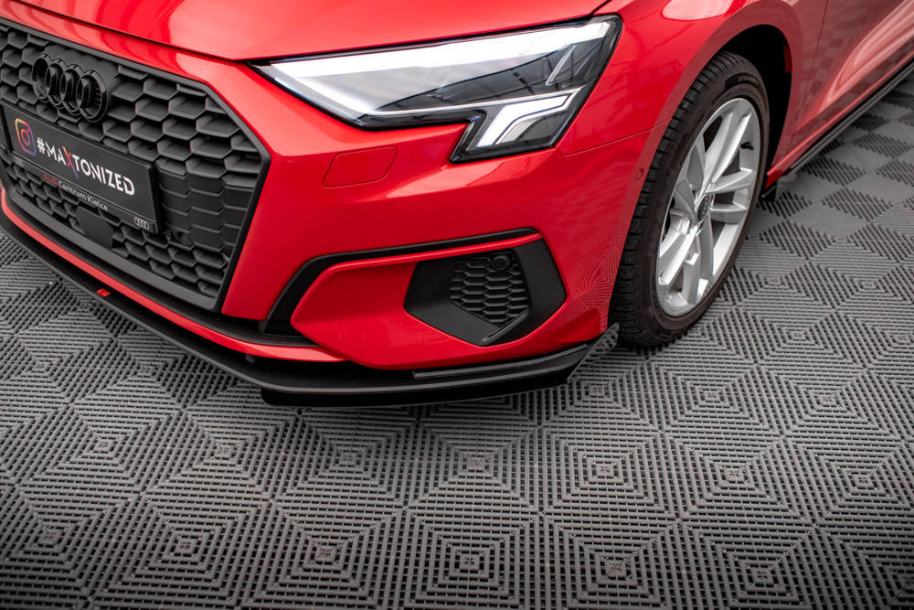 Maxton - STREET PRO FRONT SPLITTER + FLAPS AUDI A3 8Y - 3