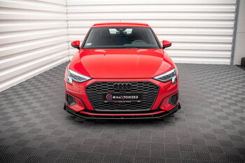 Maxton - STREET PRO FRONT SPLITTER + FLAPS AUDI A3 8Y