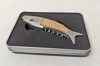 Fish Corkscrew 13x3 cm