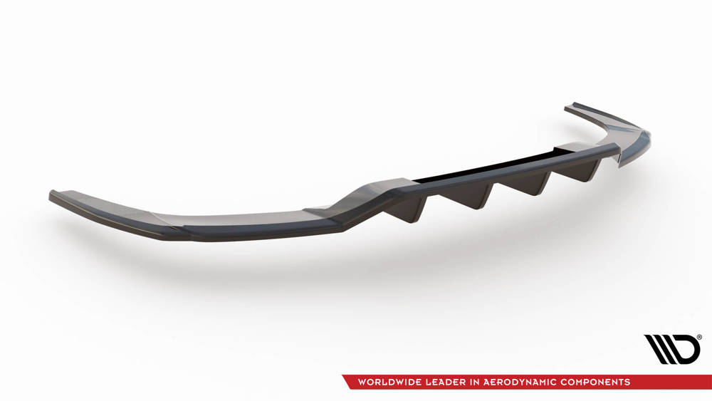 Maxton - CENTRAL REAR SPLITTER (WITH VERTICAL BARS) AUDI A3 S-LINE SEDAN 8Y - 6