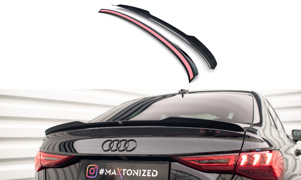 Maxton - SPOILER CAP AUDI A3 / A3 S-LINE / S3 / RS3 SEDAN 8Y