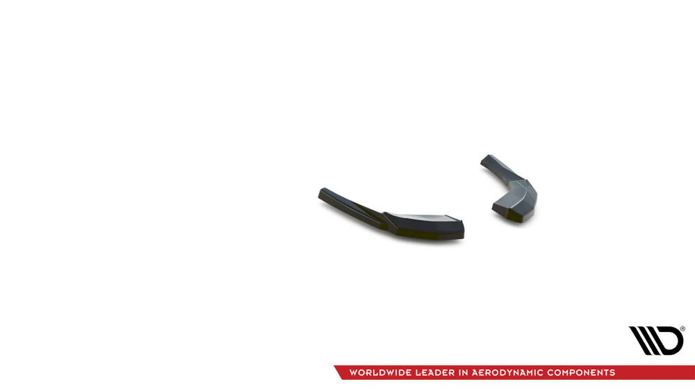 Maxton - REAR SIDE SPLITTERS V.1 AUDI S3 SPORTBACK 8V FACELIFT - 6