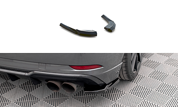 Maxton - REAR SIDE SPLITTERS V.1 AUDI S3 SPORTBACK 8V FACELIFT
