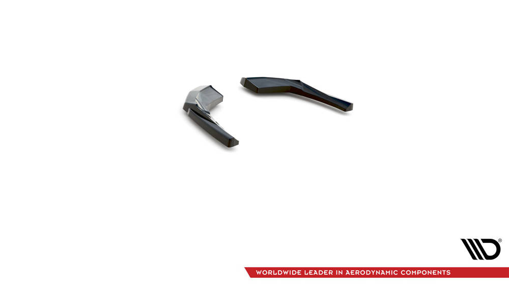 Maxton - REAR SIDE SPLITTERS V.1 AUDI S3 SPORTBACK 8V FACELIFT - 7
