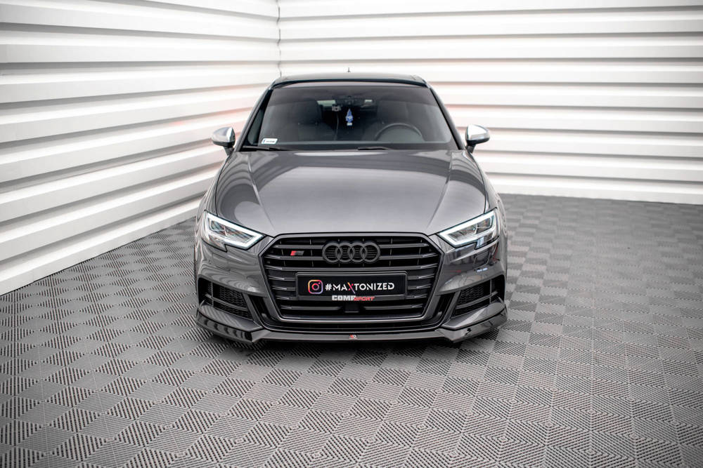 Maxton - FRONT SPLITTER V.3 AUDI S3 / A3 S-LINE SPORTBACK 8V FACELIFT - 2